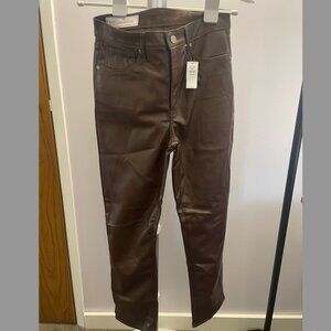 GAP Vegan Leather Pants